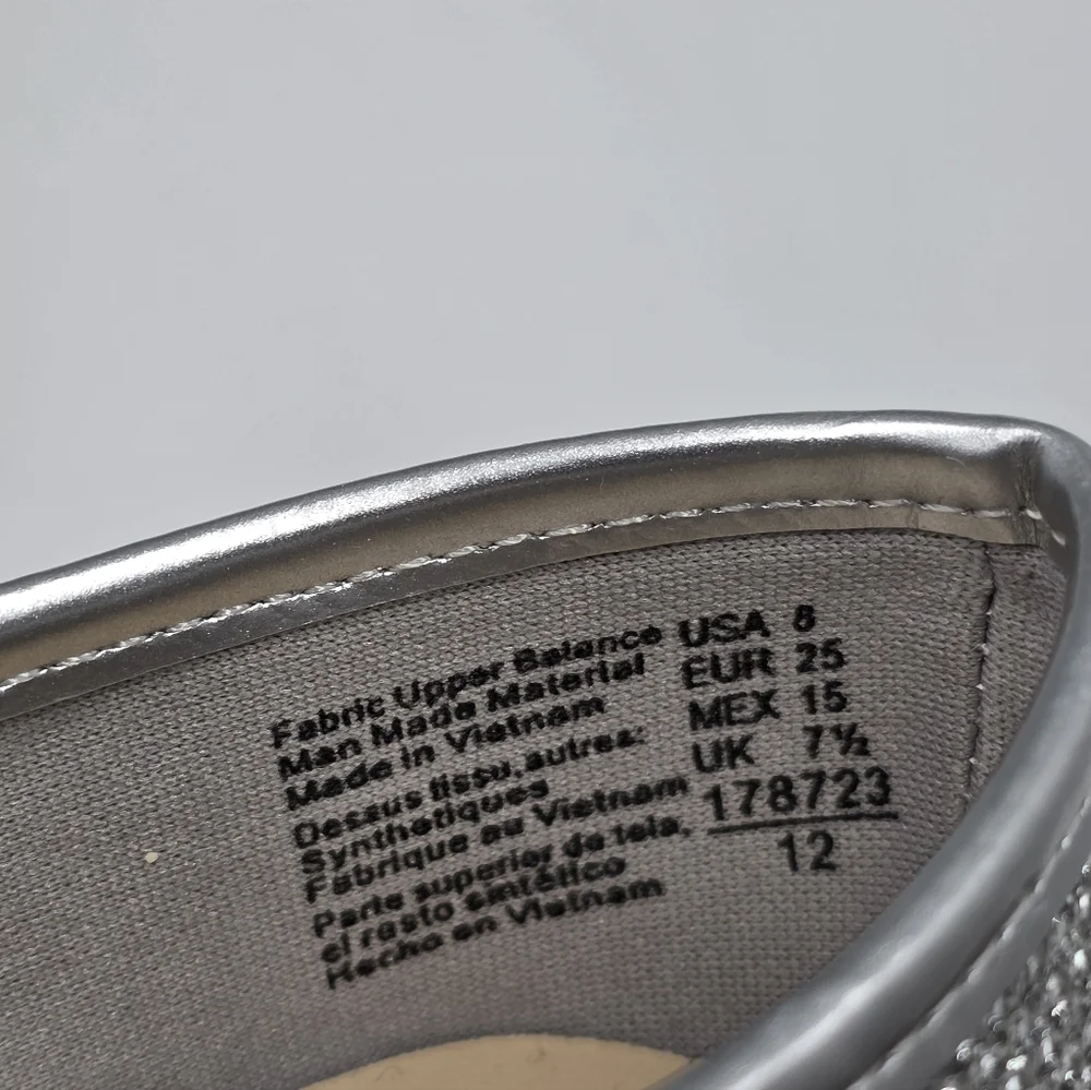 smartfit sparkly silver